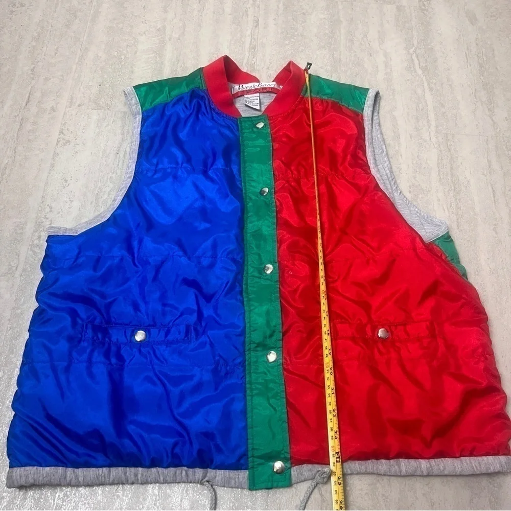 Vintage 90's Colorblock jacket vest